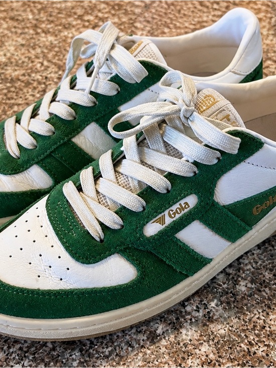 Gola Other - Gola Womens Green and White Low-Top Sneakers Size 7
